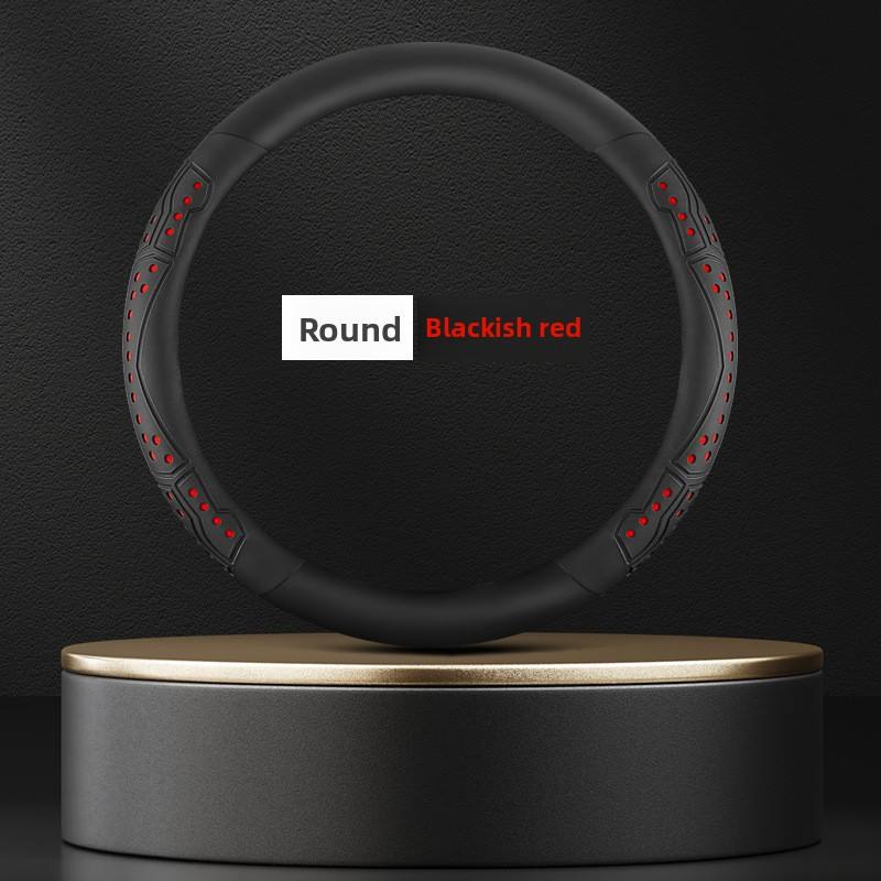 DM Brand MF-0510 Steering Wheel Cover - High-End Feel, Anti-Slip Breathable